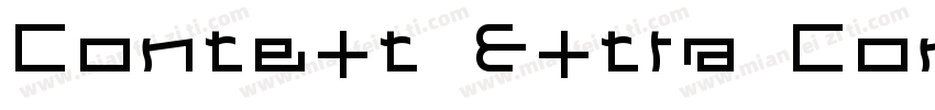 Context Extra Condensed SSi Bold Ex字体转换